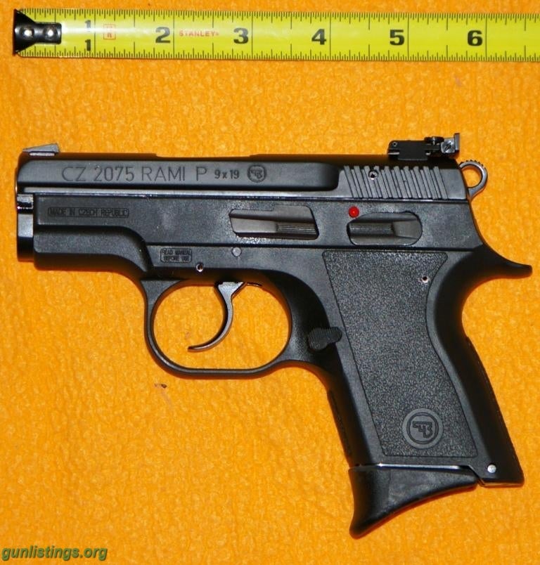 Pistols Cz 2075 Sub Compact Pistol 9mm 7671