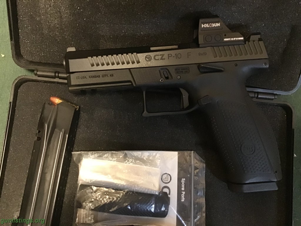 Pistols CZ P-10F With Red Dot