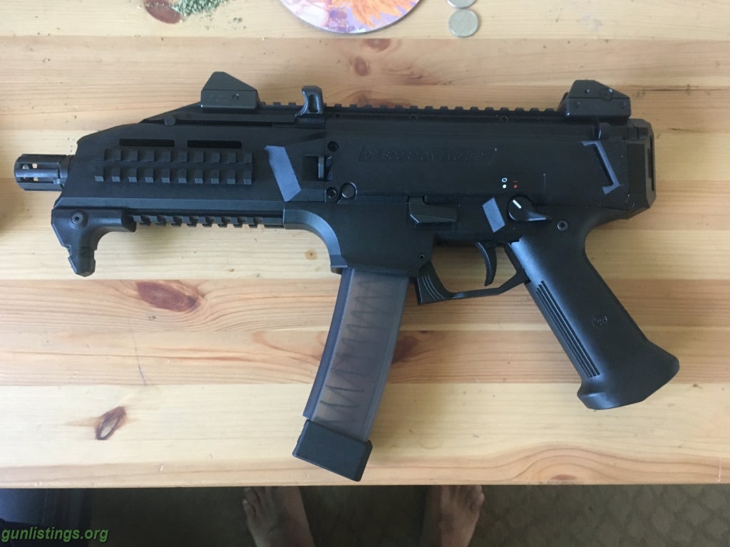 Pistols CZ Scorpion EVO 9mm Semiautomatic Pistol