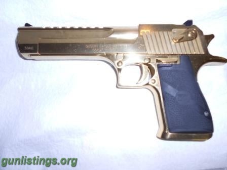 Pistols Desert Eagle Mark XIX 50 AE Ti Gold