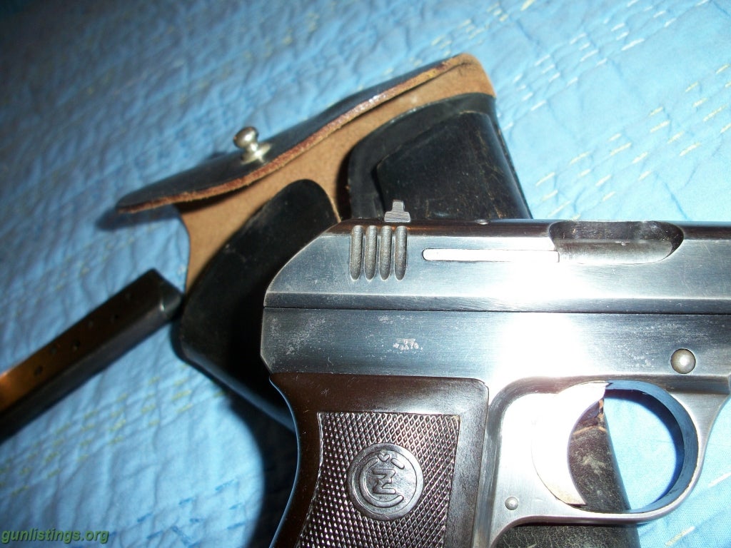 Pistols Early CZ Model 27 Nazi Marked.