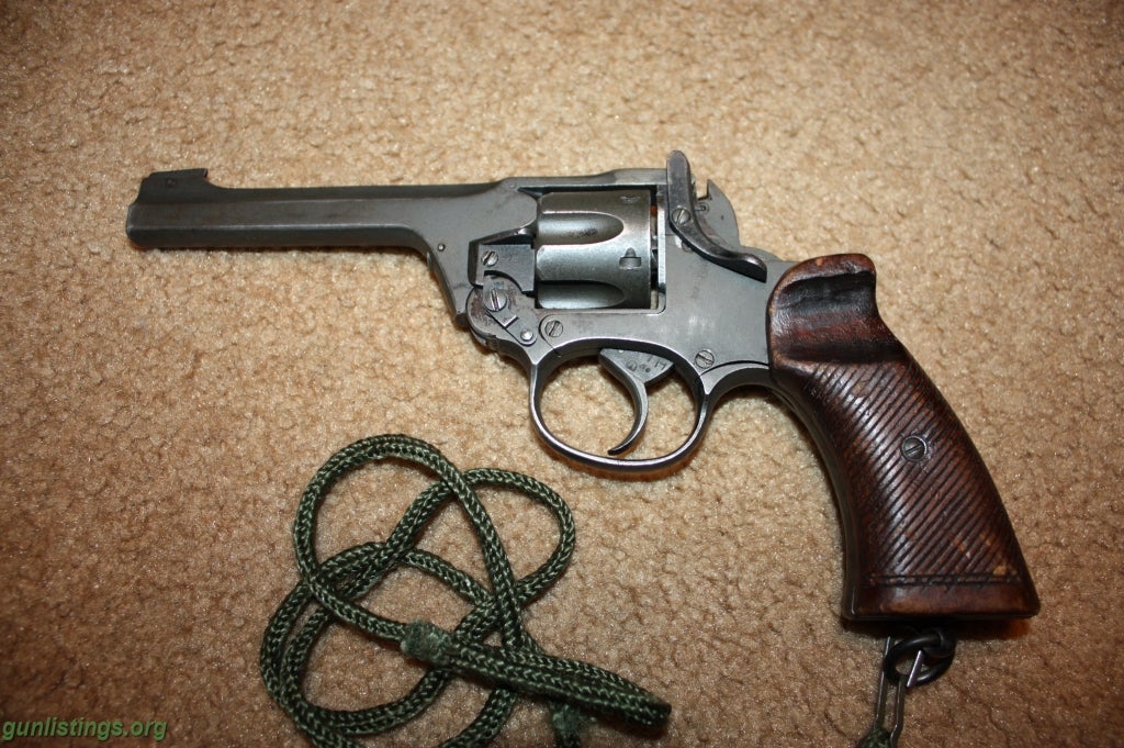 Pistols Enfield Revolver From 1937