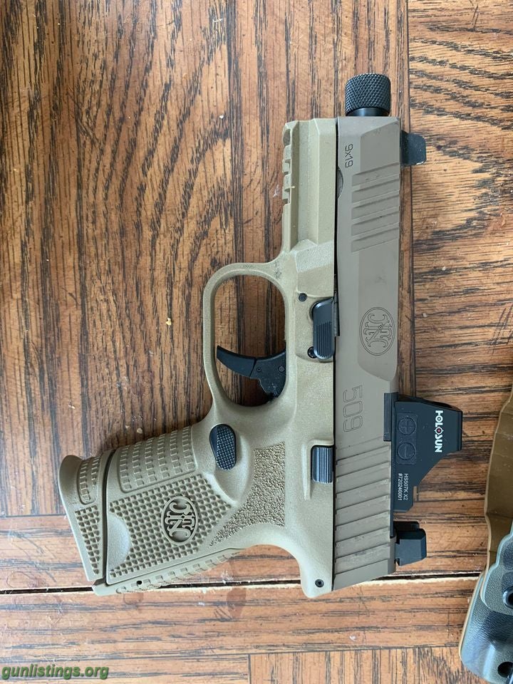 Pistols FN509c Tactical-holosun 507