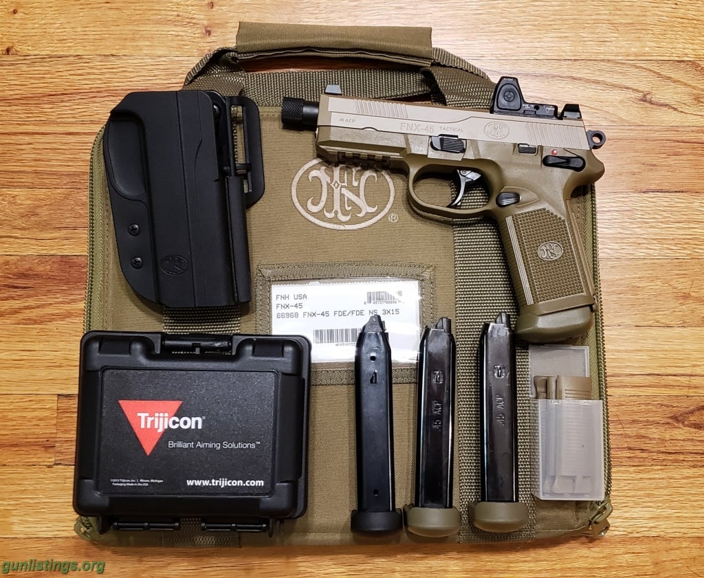 Pistols FN FNX-45 Tactical