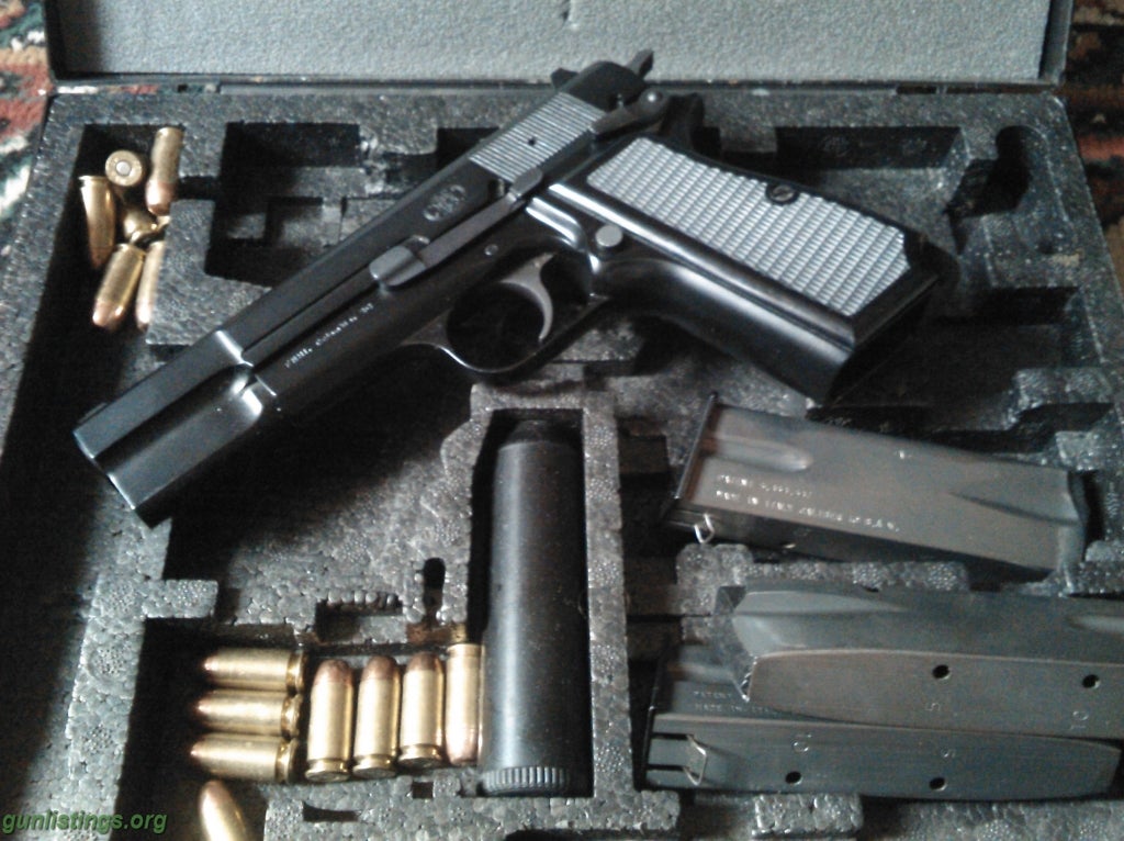 Pistols Fn Herstal Hi Power 40 Cal 9710