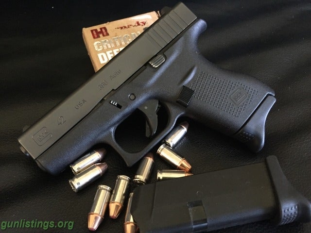 Pistols For Sale Glock 42 Gen 4 (267) 399-3656