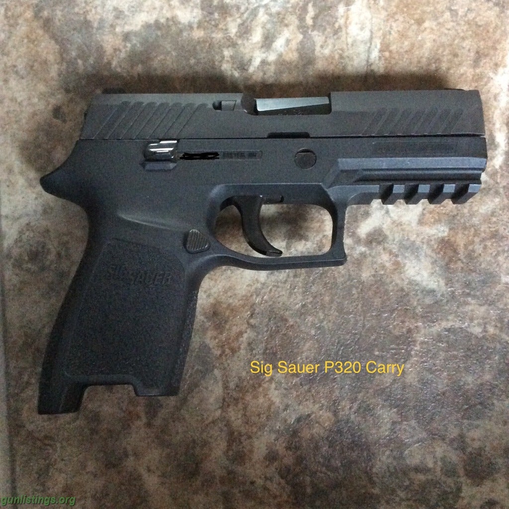 Pistols FS Sig Sauer P320 Carry .40SW