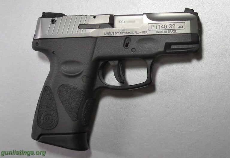 Pistols FS: Taurus PT140 Millennium G2 SS Slide 11+1