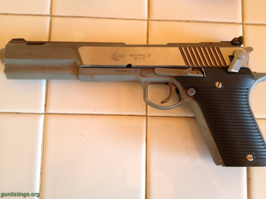 Pistols FS/FT: AMT AUTOMAG V .50 AE