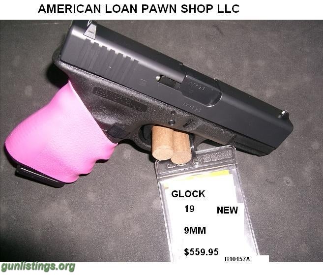 Pistols GLOCK 19 PINK GRIP