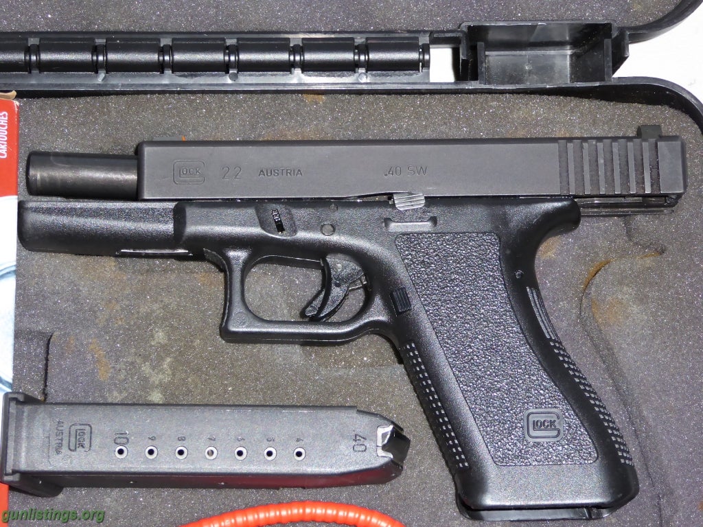 Pistols Glock 22, .40S&W, Gen 2