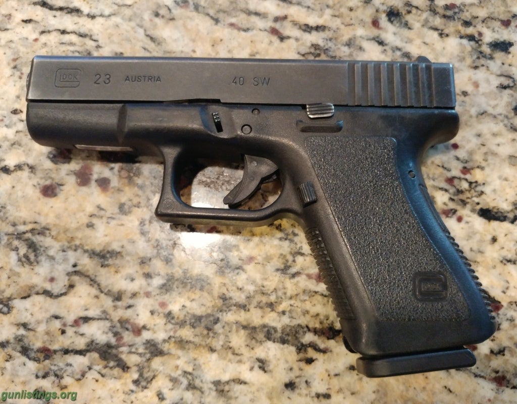 Gunlistings.org - Pistols Glock 23 & 5 Mags - Gen 2 - REDUCED