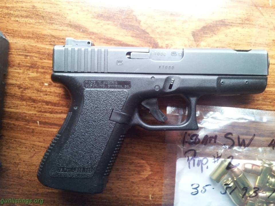 Pistols Glock 23 Compensated/ported .40 Sw