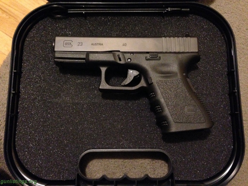 Pistols Glock 23 Gen 3 .40 Caliber