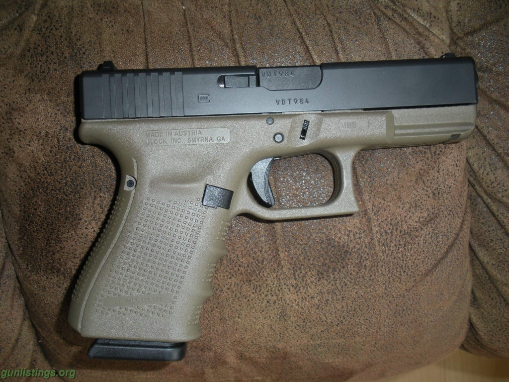 Gunlistings.org - Pistols Glock 23 Gen 4 Flat Dark Earth