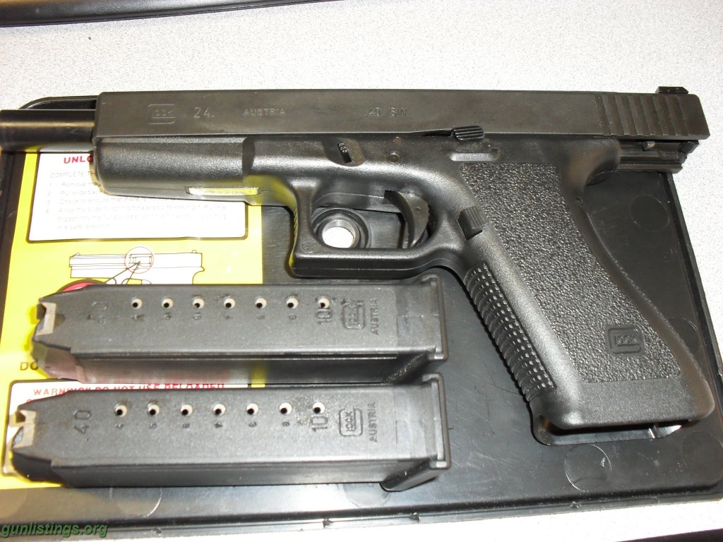 Pistols Glock 24 40S&W Ported Barrel