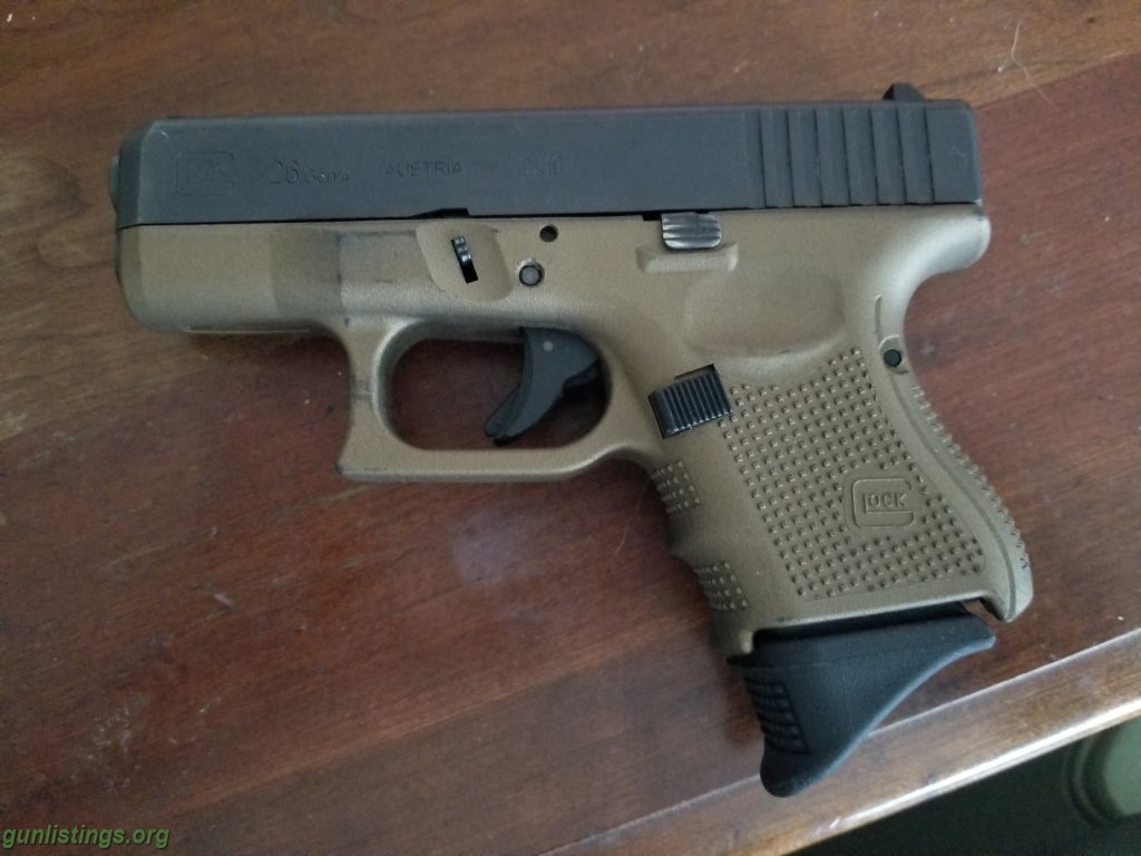 Pistols Glock 26 Gen 4 9 Mm