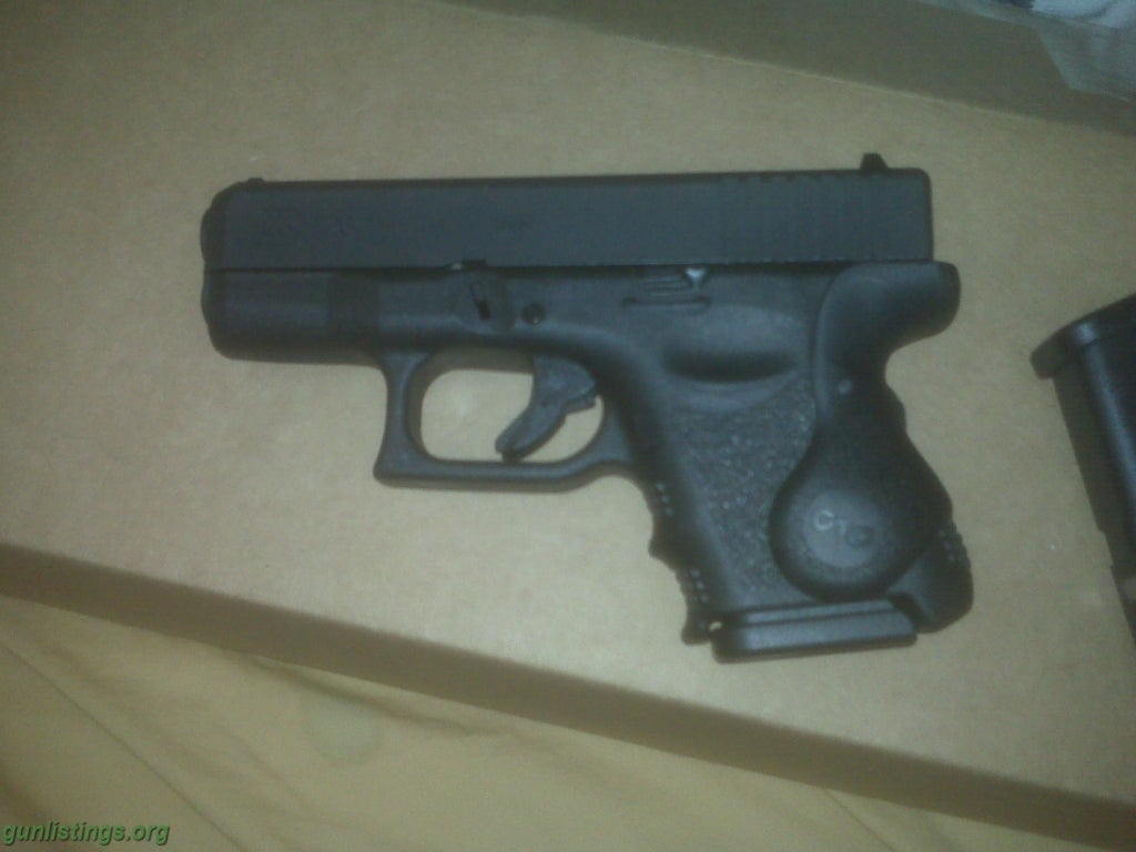 Pistols Sold ....glock 26 With Crimson Trace Laser