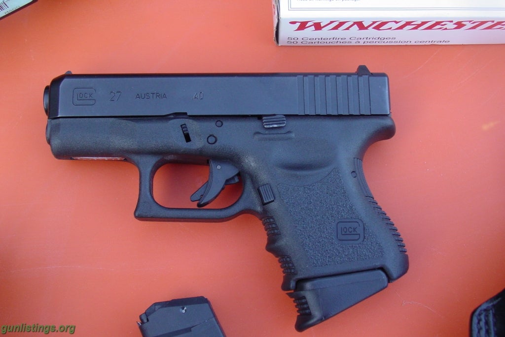 Pistols Glock 27 .40 Caliber