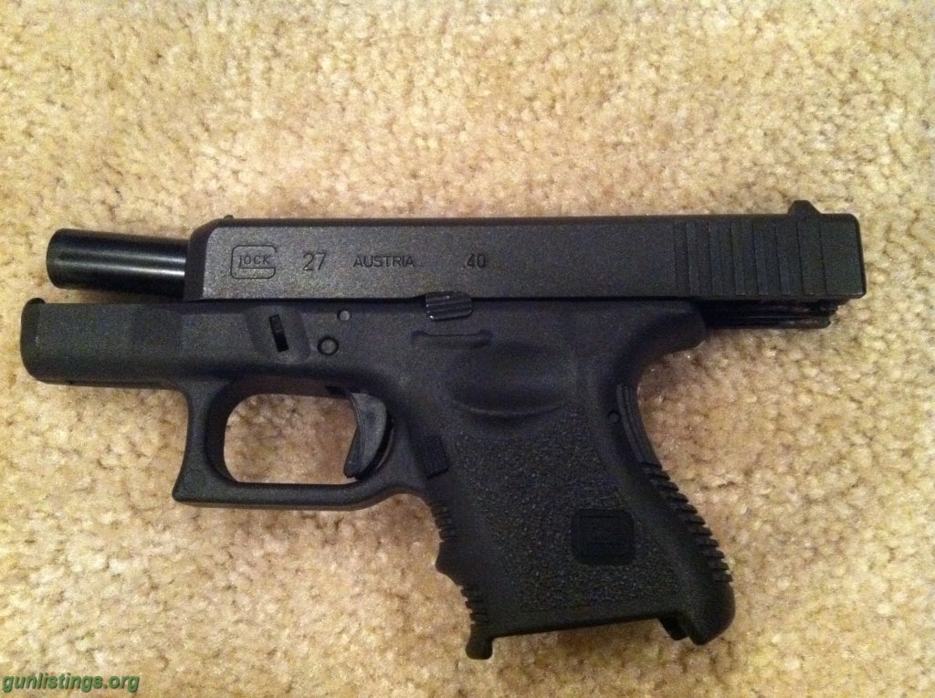 Pistols Glock 27 .40 Handgun