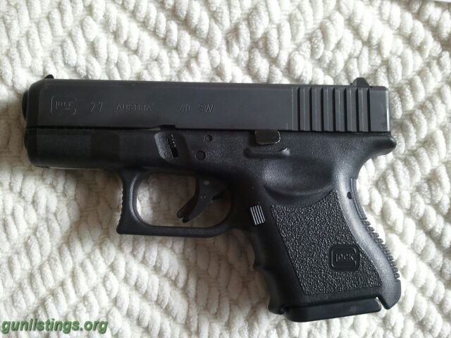 Pistols Glock 27 .40 S&W