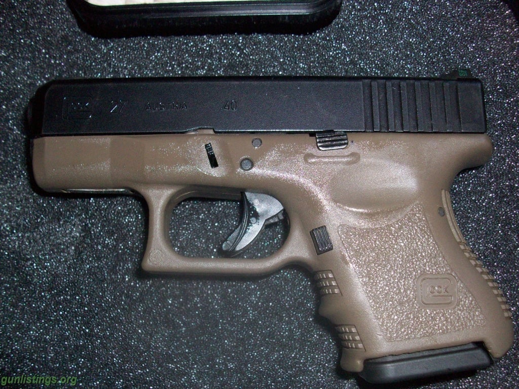 Pistols Glock 27 40cal. OD Green