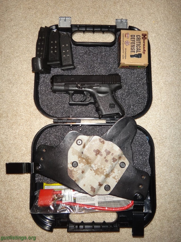 Pistols Glock 27 - CCW Rig With Extras!