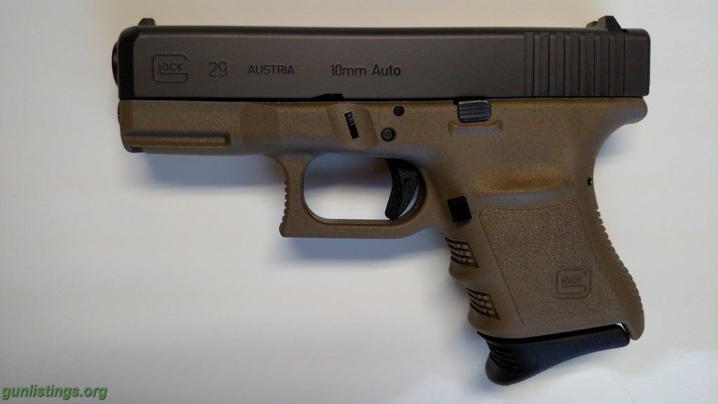 Pistols Glock 29SF OD LIKE NEW!!!