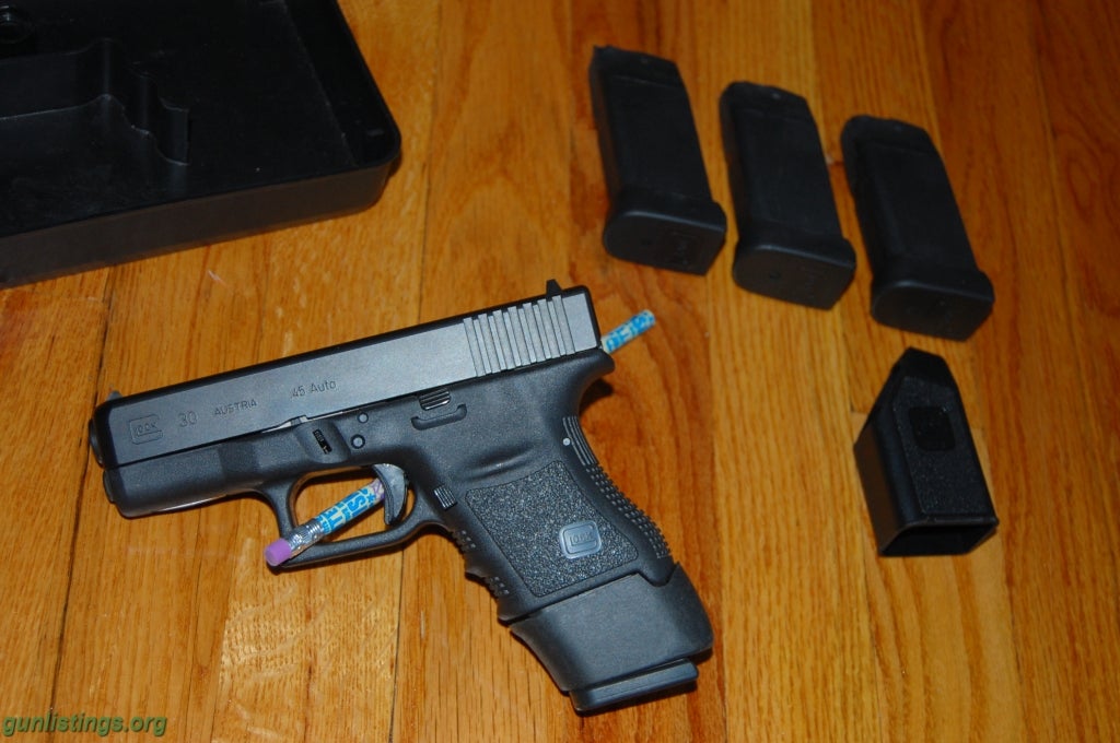 Pistols Glock 30 - Sub Compact .45