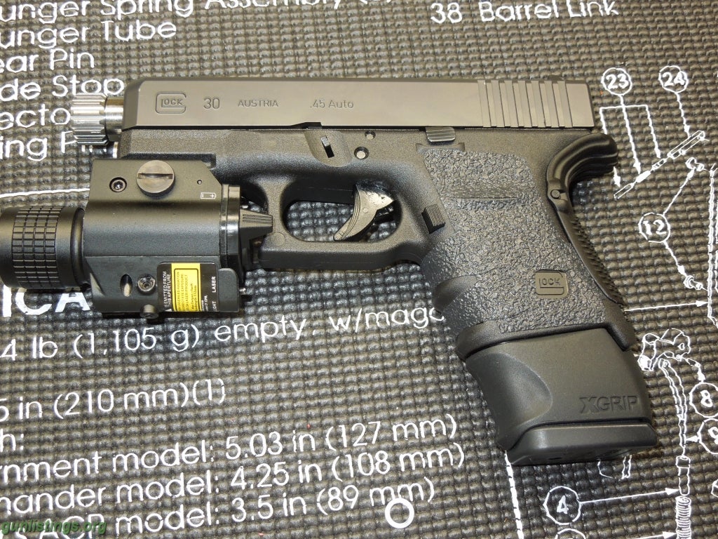 Pistols Glock 30 SF