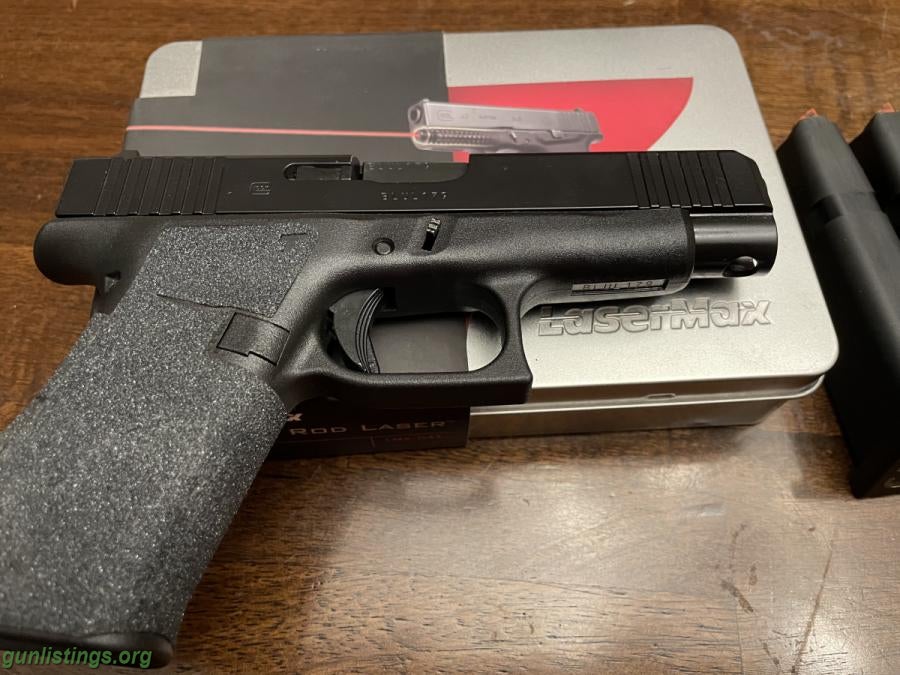 Pistols Glock 48 With LaserMax Guide Rod