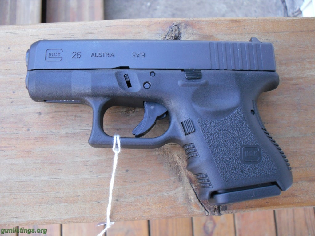 Pistols Glock G26 NIB 9mm