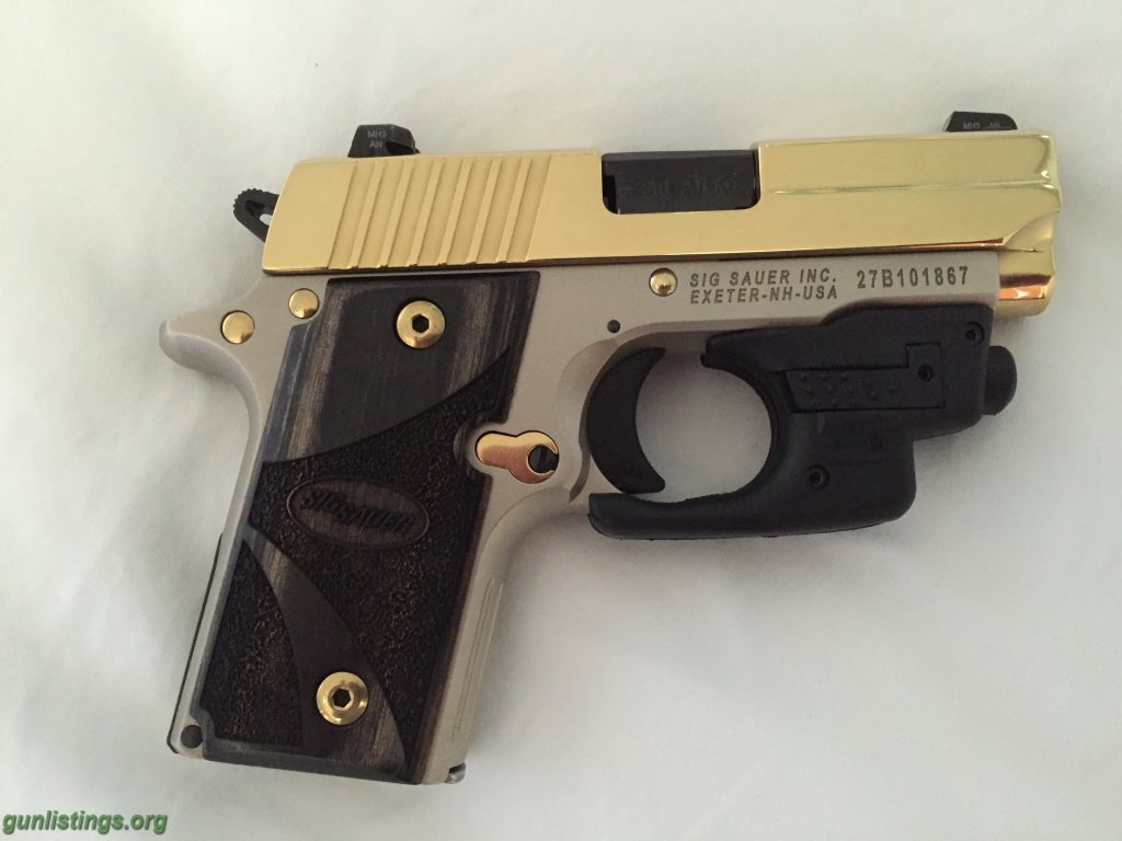 Pistols Gold Plated Sig