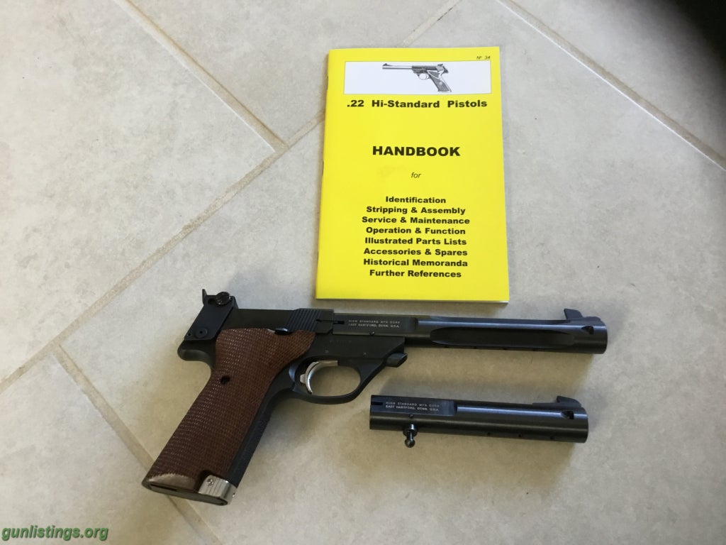 Pistols High Standard Supermatic Citation Never Fired