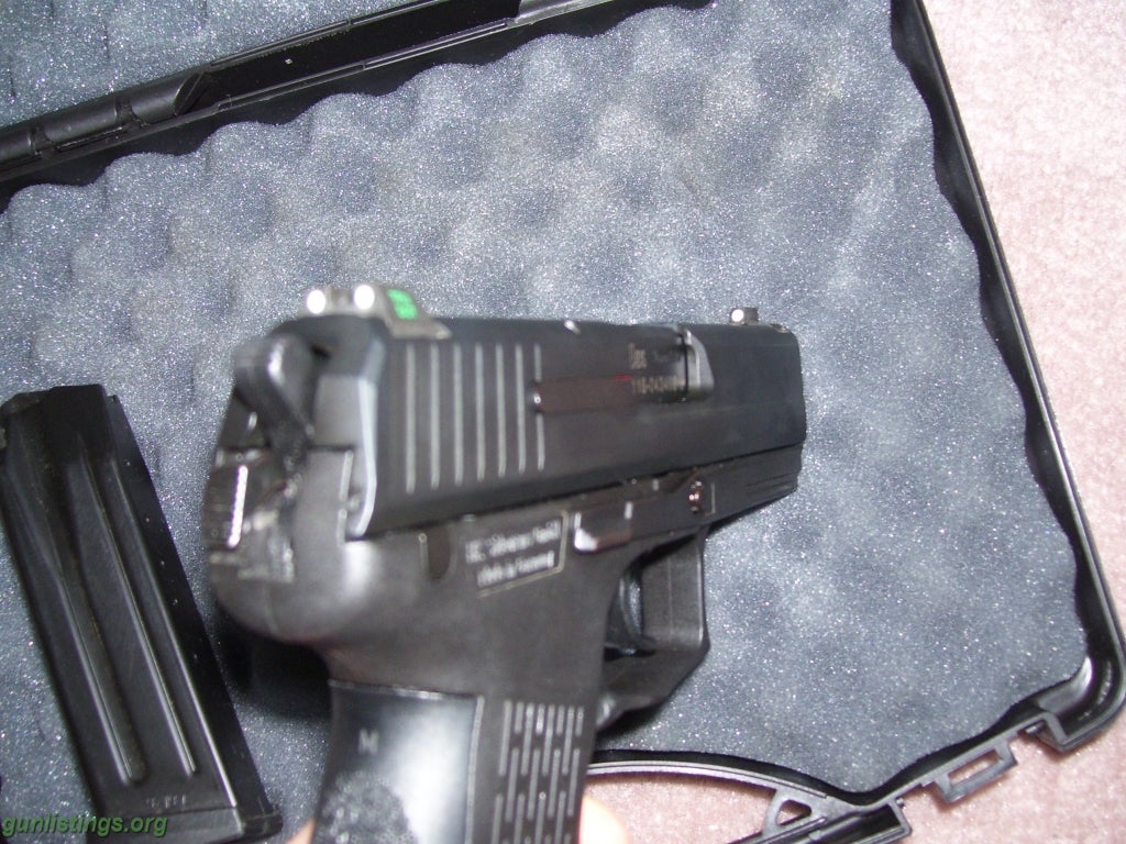 Pistols HK P2000 9mm H&K Night Sights