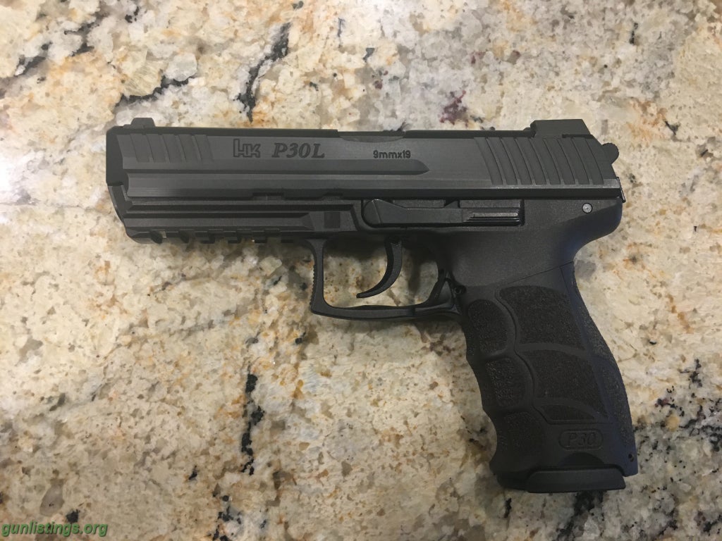 Pistols H&K P30L New Condition, Only 2 Mags Fired Through It