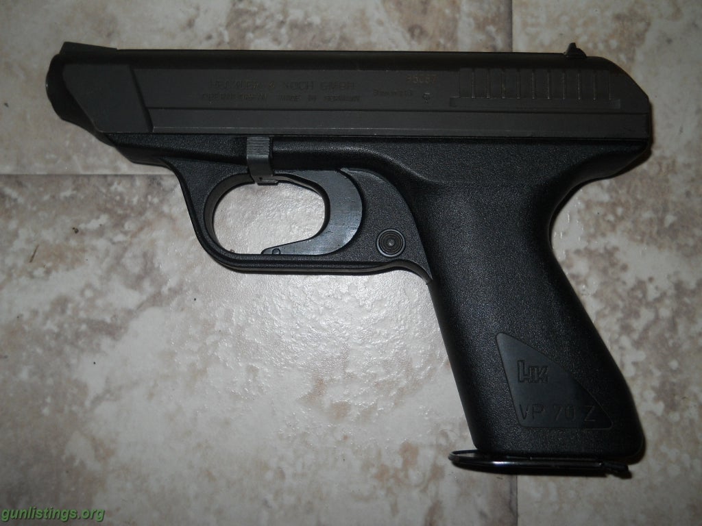 Pistols HK VP 70 Z 9mm