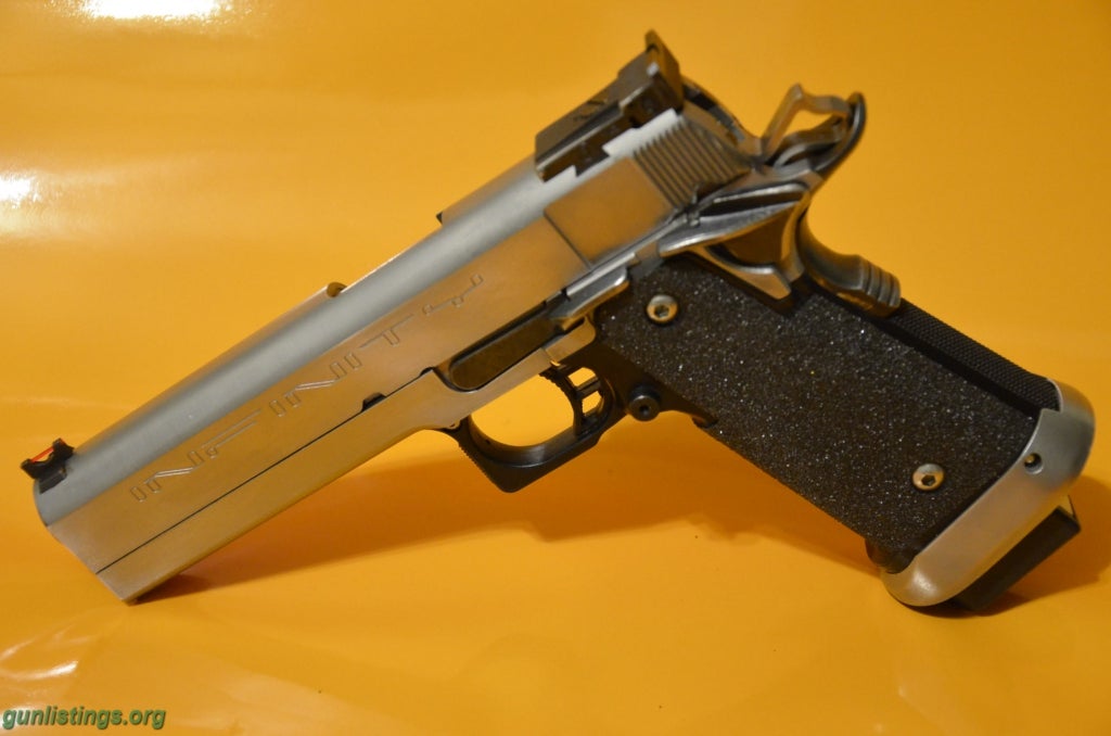 Pistols INFINITY Stainless Custom 2011 .40S&W Limited Race Gun