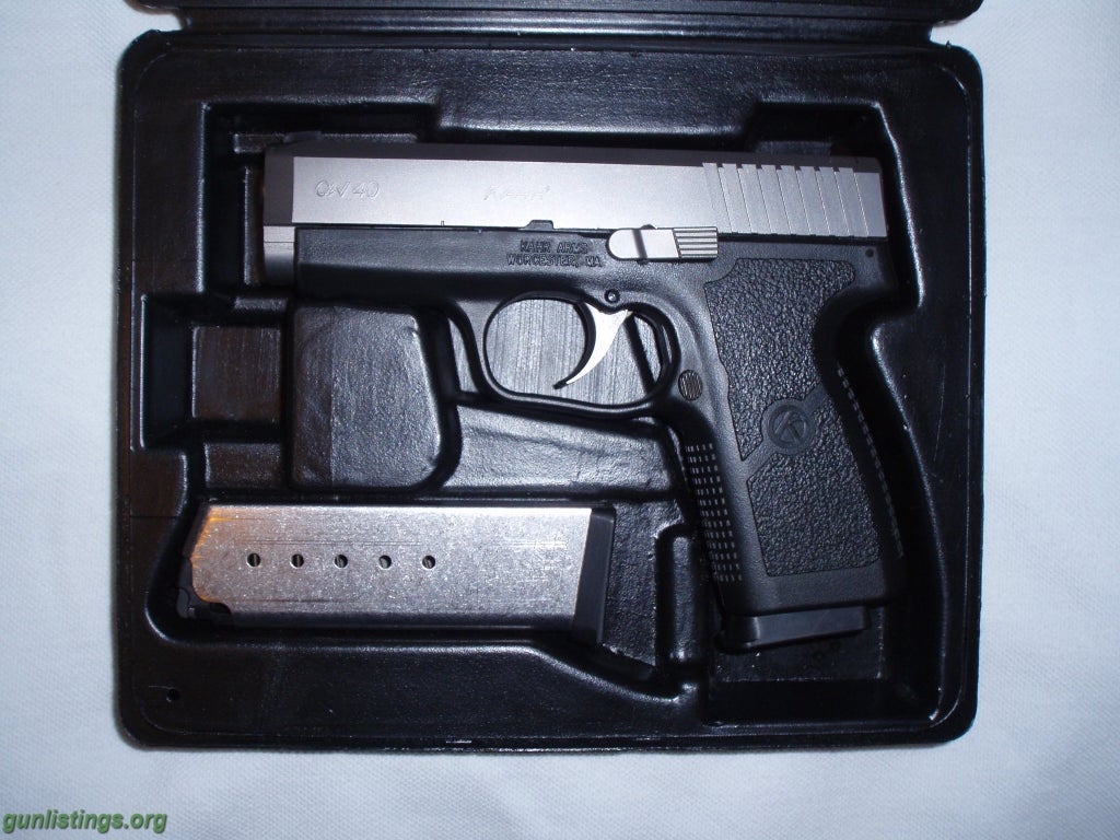 Pistols Kahr 40 Caliber Pistol Perfect Concealed Carry