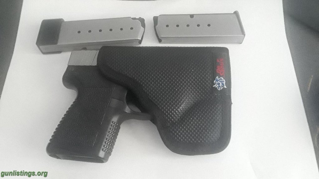 Pistols Kahr 9mm Compact W/extra Mag & Holster