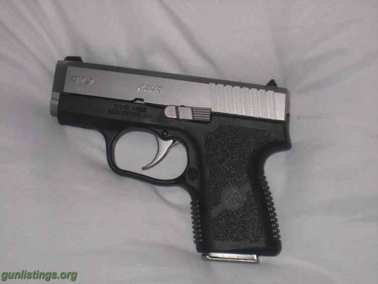 Pistols Kahr CM9 With Extra Magazine