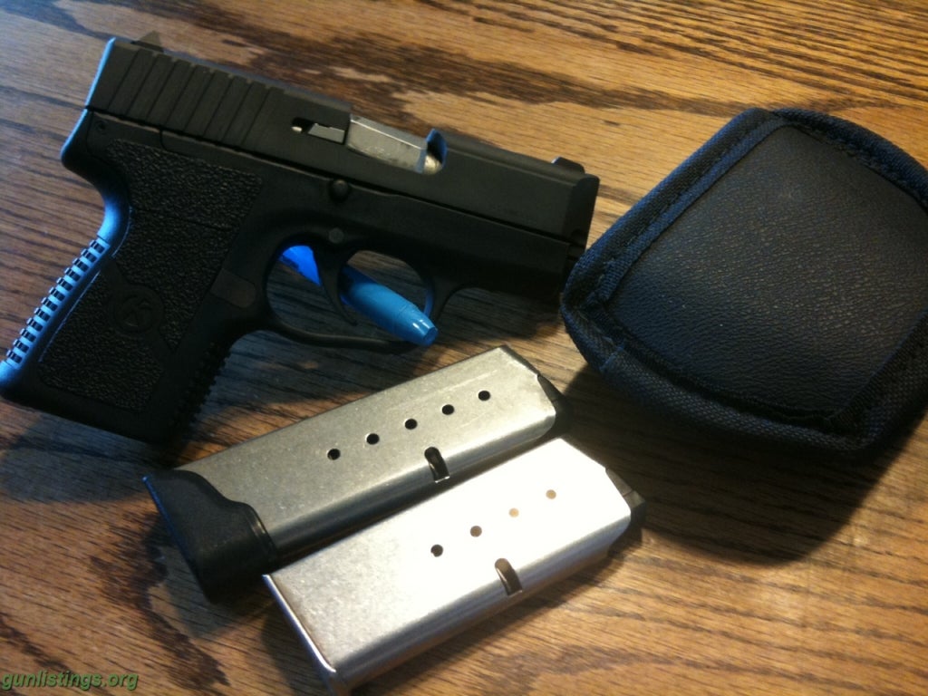 Pistols Kahr PM40 .40 W/Holster And Extra Extended Mag