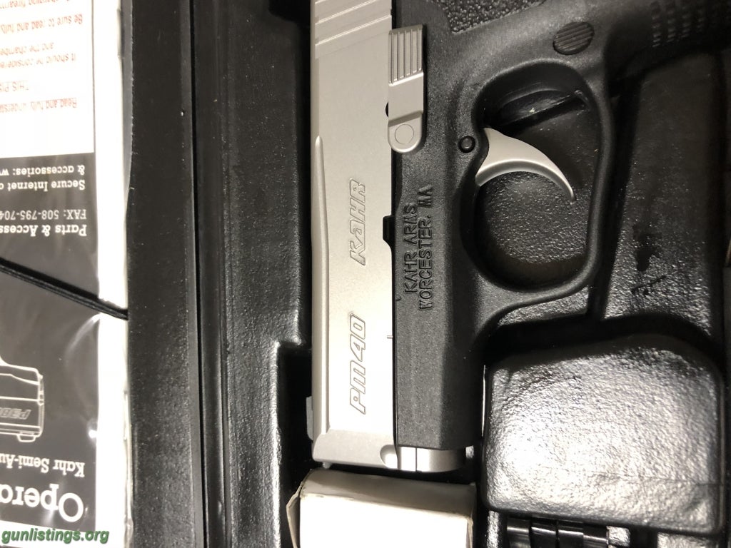 Pistols Kahr PM40 BNIB