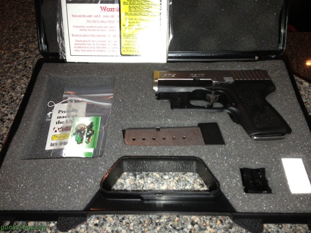 Pistols Kahr PM9/Crimson Trace Laser