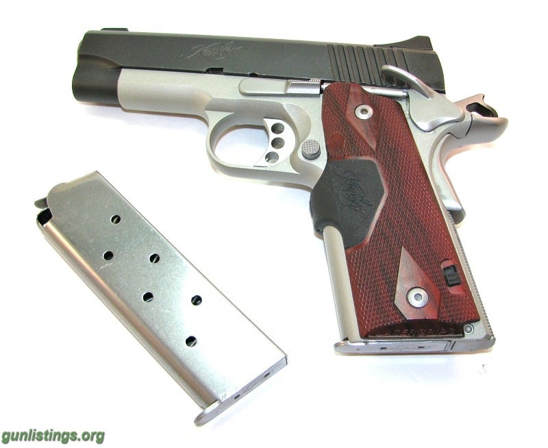 Pistols Kimber Crimson Carry II Pro 2-tone WIth Lasergrips