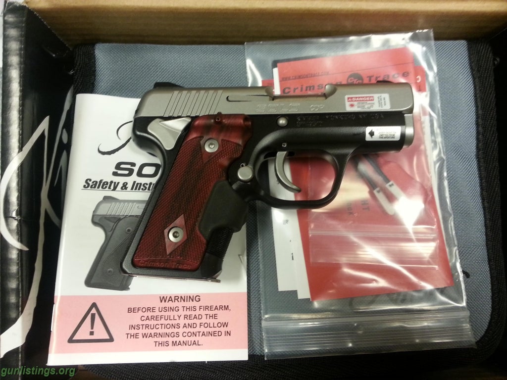 Pistols Kimber Solo CDP W/LaserGrip 9mm Rosewood Grips