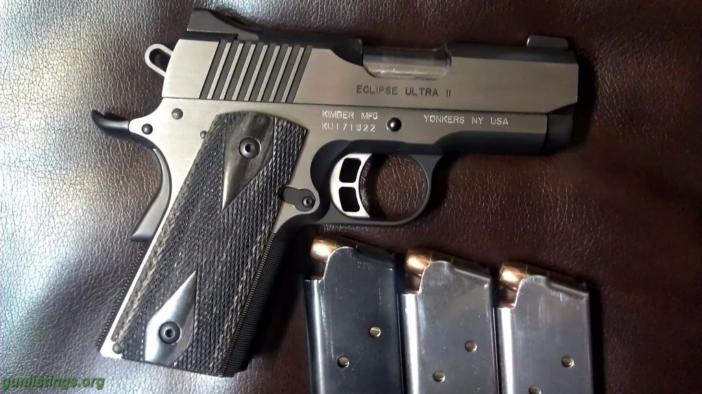 Pistols KIMBER Ultra Eclipse II With Extras