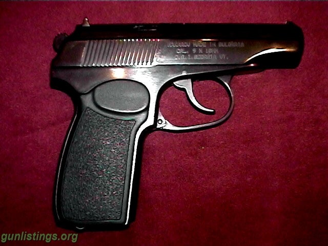 Pistols Makarov 9x18 Bulgarian, Unissued