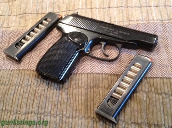 Pistols MAKAROV PM BULGARIAN 9X18 PISTOL WITH AMMO & EXTRAS