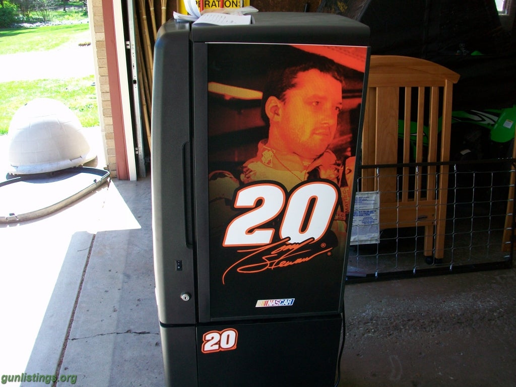 Pistols Man Cave Gun Room Tony Stewart Vending Machine